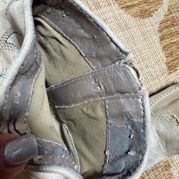 BIG BUDDHA Gold shimmer Ankle Boots, BNWT Size 8 - Picture 10 of 14